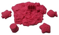 2 lb Refill Red Space sand / Moon Crazy Magic Sand Mold-N-Play Kids Fun