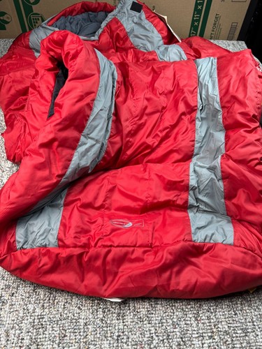 Big Agnes Encampment Regular 15 Degree Sleeping Bag Left Zip - Picture 6 of 10
