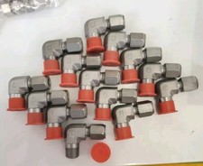 14 Parker Stainless Steel CPI Elbow, 3/8" Tube x 3/8" Male NPT, 6-6 CBZ-SS