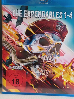 The Expendables 1-4 Bluray