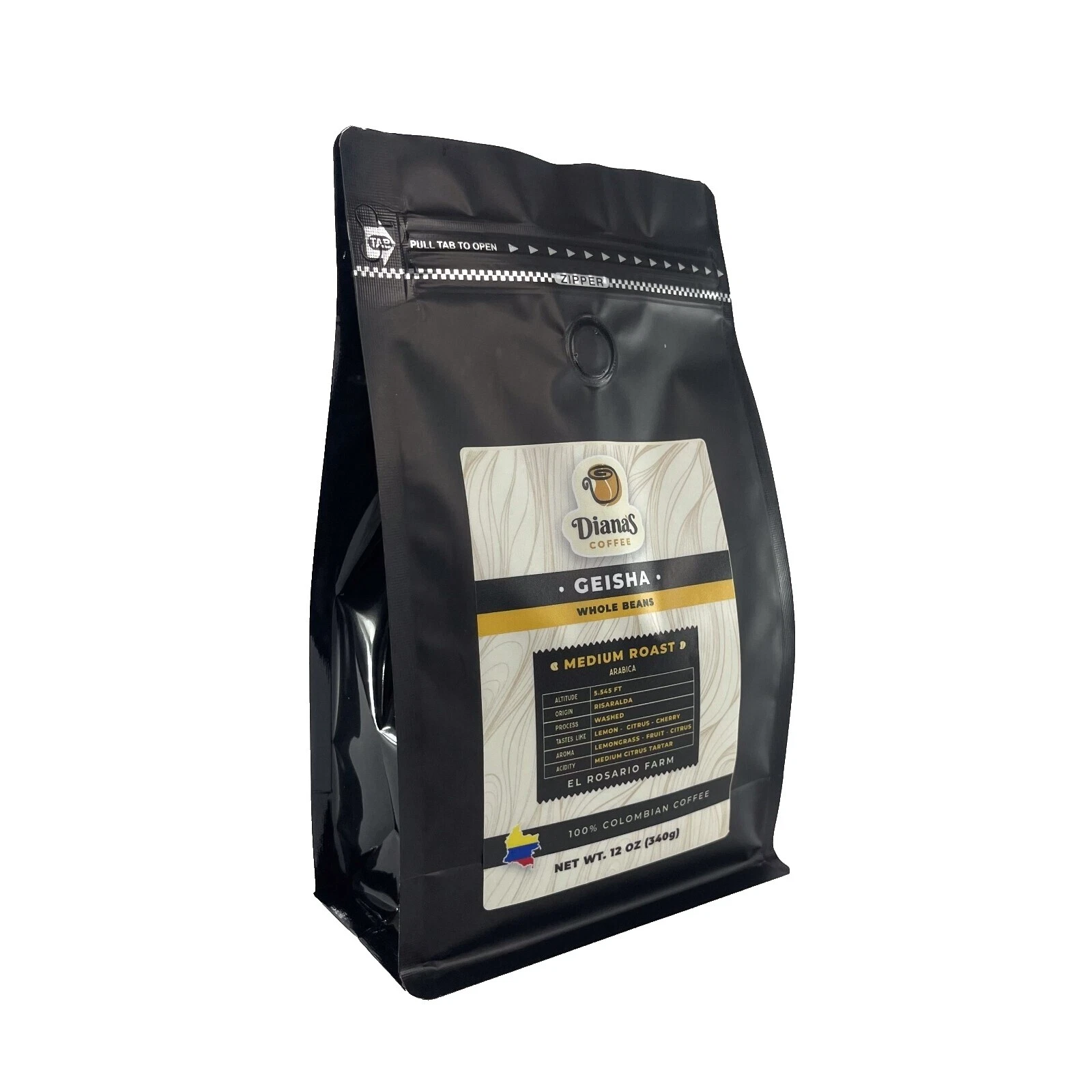 Granos de café Vegano