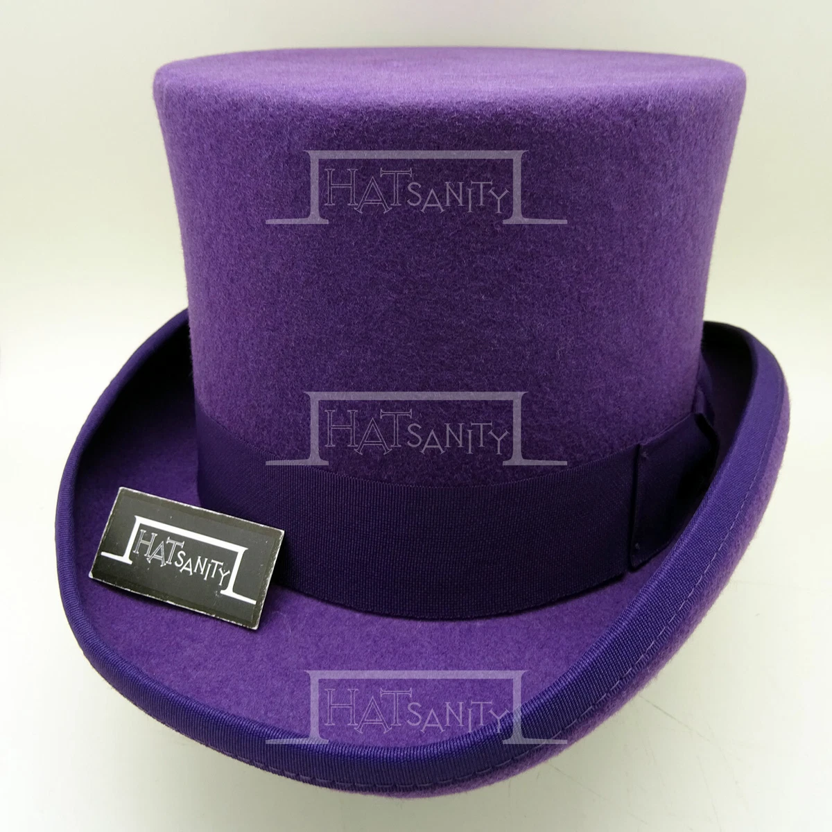 Mens purple hotsell top hat