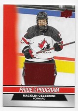 23/24 UPPER DECK TEAM CANADA JUNIORS RED PARALLEL (#1-100) U-Pick From List