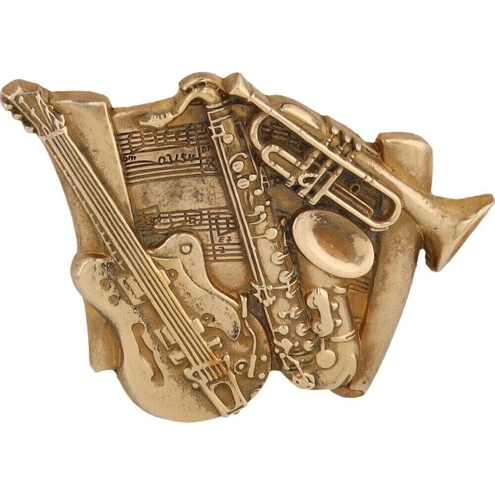⭐︎BARON BUCKLEバックル⭐︎ Vintage 1980 Baron Buckles Solid Brass Belt Buckle And