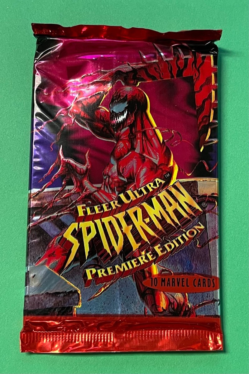 1995 FLEER ULTRA SPIDER-MAN PREMIERE EDITION SEALED PACK (CARNAGE