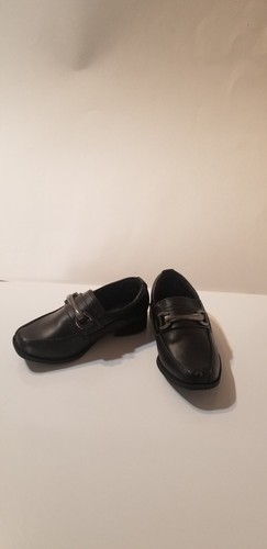 Toddler Boys Dress Shoes Smart Fit Size 5 Loafers Black - Picture 5 of 5