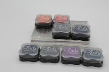 Assorted 3 Birds Stamping Supplies w Ink Pads - Characters, Words, Letters, etc.