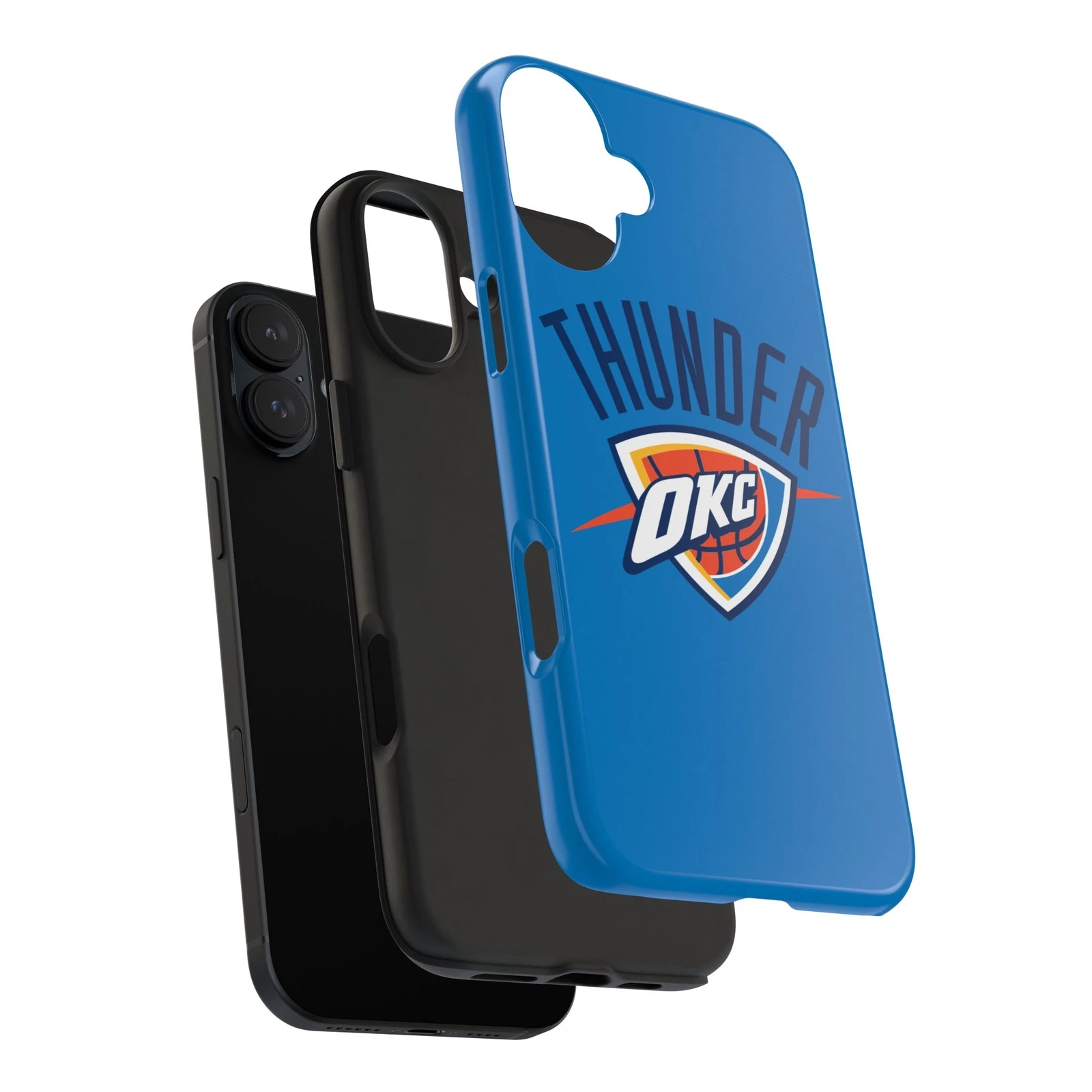 OKC Thunder Tough Phone Case, NBA Finals Playoffs, iPhone Samsung - Basketball