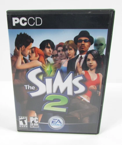 The Sims 2 Complete 4 CD Electronic Arts PC CD-ROM Game (2004)
