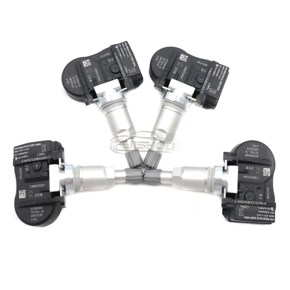 Juego de 4 sensores de monitor de presión de neumáticos TPMS para BMW 328I 335I 340I 428I 435I 440I Foto 4 de 4