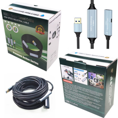 USB 3.0 + USB Typ C Repeater Aktive Verlängerungskabel Verlängerung Kabel 5m