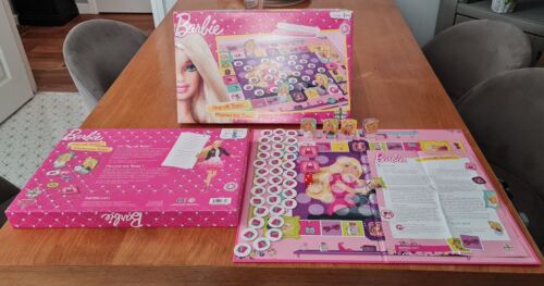  Rare BARBIE Shop With Barbie Roll & Move Memory Board Game Gladius Complete vgc - Picture 1 of 4