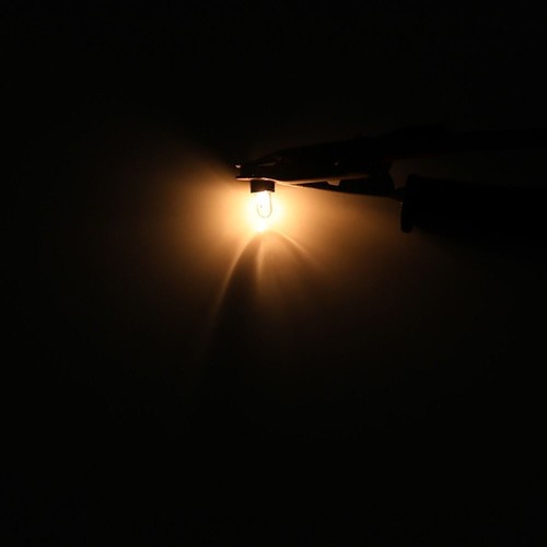 10pcs Wedge Halogen Bulb Warm White Panel Dash Light Automobile - Picture 5 of 7