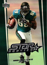 2006 Upper Deck Star Rookie Card#260, Marcedes Lewis, Jacksonville Jaguars. rookie card picture