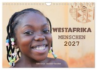 "Calendar 2027 · US Version · West Africa People 2027 (Wall Calendar 2027 12\" × 8"