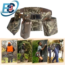 Dove Hunting Belt Adjustable Game Pouch Shell Bags for Shooting Training Fishing
