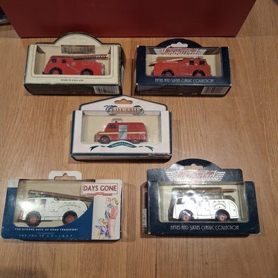 5 X Days Gone Fire Related Vehicles. Boxed Ref JJ34