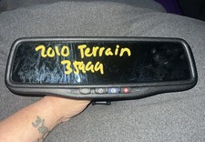 2010-2011-2012 Gmc Terrain Rear View Mirror Auto Dimming 25794381 Oem 2010-2011-2012 Gmc Terrain Rear View Mirror Auto Dimming 25794381 Oem
