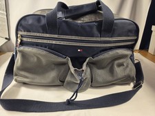 Hilfiger Sporttasche Reisetasche | Blau/Silber | Top Zustand | Vintage