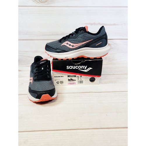 Saucony Cohesion TR16 Damengröße 6 schwarz pink Trailrunningschuh S10786-10 - Bild 1 von 14