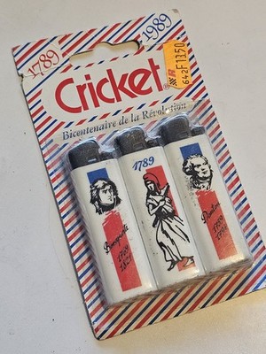 3er Set Feuerzeuge Zweihundertjahrfeier der Revolution
