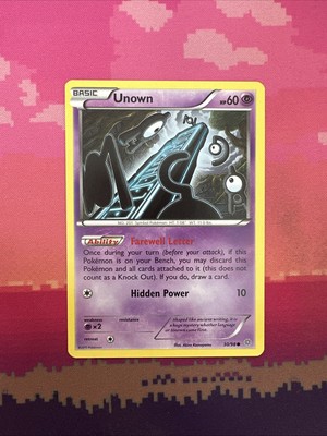 Pokemon Karte Unbekannter Verlorener Ursprung Common 30/98 NM