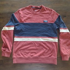 L.L.Bean Men's Traditional Fit Colorblock Crewneck Sweatshirt Size S