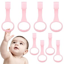 iplusmile 4Pcs Baby Pull up Rings for Playpen, Crib Pull up Rings Playpen