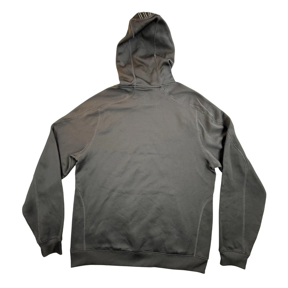 NC State Wolfpack Hoodie Mens Large Black NCAA College Adidas ClimaWarm Pullover - Image 2 of 4