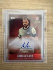 2022-23 Topps FC Red Bull Salzburg Team Set Auto Andreas Ulmer Red /10
