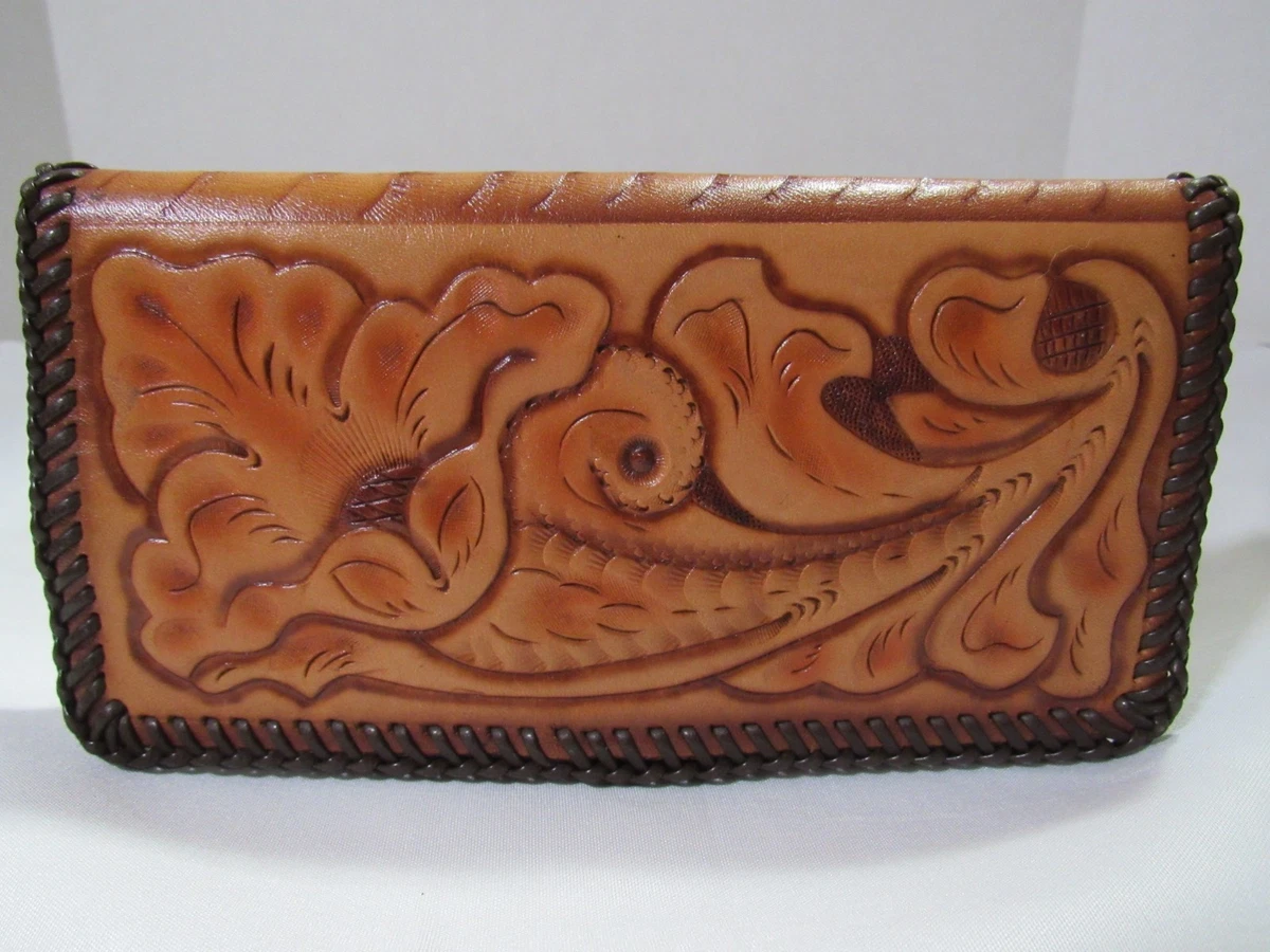 Handmade Leather Original Vintage Wallets & Coin Purses for sale
