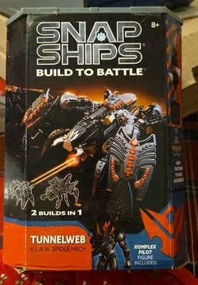Snap Ships Build To Battle Tunnelweb Figure New 2021