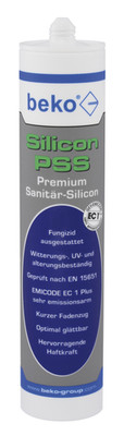 beko PSS Premium Sanitär Silicon 310 ml   schimmelhemmend & dauerelastisch