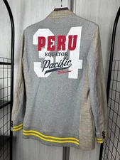 RARE Dolce & Gabbana Deconstruct PERU Equator Pacific blazer