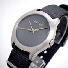 114 Nixon men's Black simple Watch