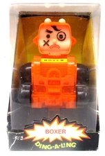 1970's BOXER Ding-A-Ling ROBOT by Topper MINT IN BOX