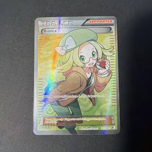 Bianca - 147/149 - Full Art Ultra Rare LP, English Pokemon Boundaries Crossed