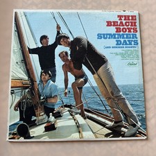 (#58)Vintage Collectible The Beach Boys Summer Days  Vinyl Record. Not tested.
