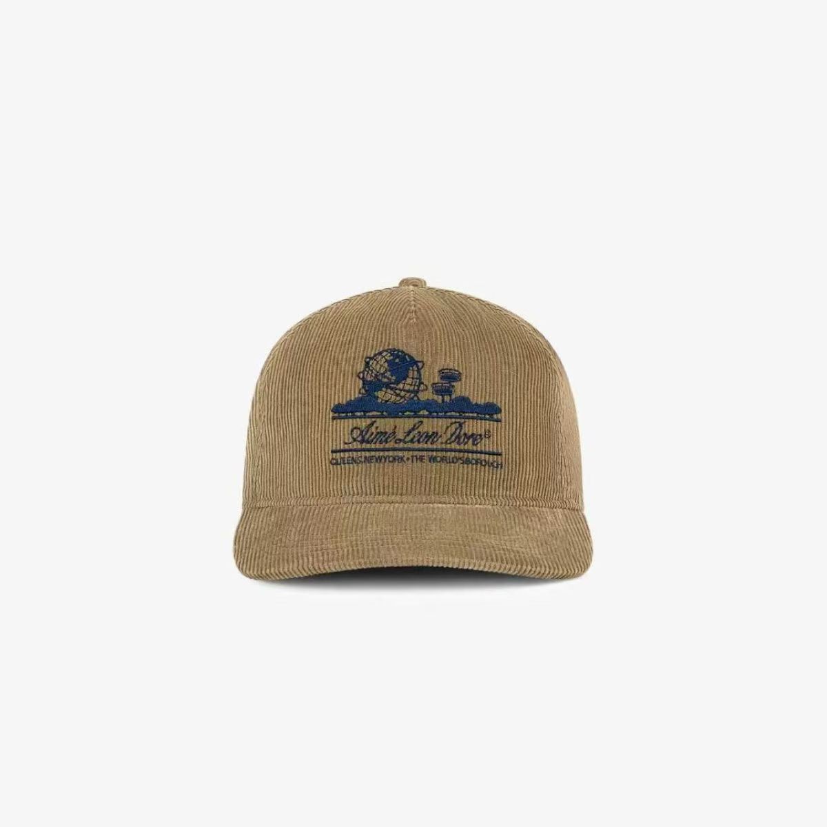 Aime Leon Dore Unisphere Hat Adjustable Autumn/Winter Corduroy