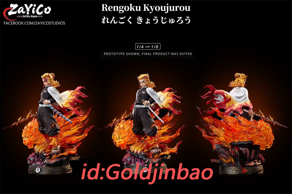 Demon Slayer Rengoku Kyoujurou Model In STOCK zayico Studio