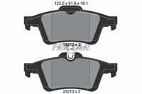 Bremsbelagsatz Scheibenbremse Q+ Textar 2521201 FüR Ford Volvo MAX Focus Kuga 3