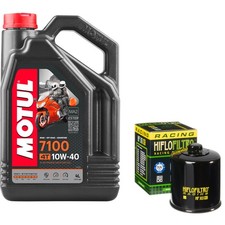 ZX1400 ZZR1400 ABS Motul 7100 10w40 Oil and RC Filter Kit Kawasaki ZX 1400 2010