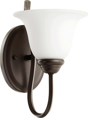 Spencer - 1 Light Wall Mount in Quorum Home Collection style - 7 inches wide by