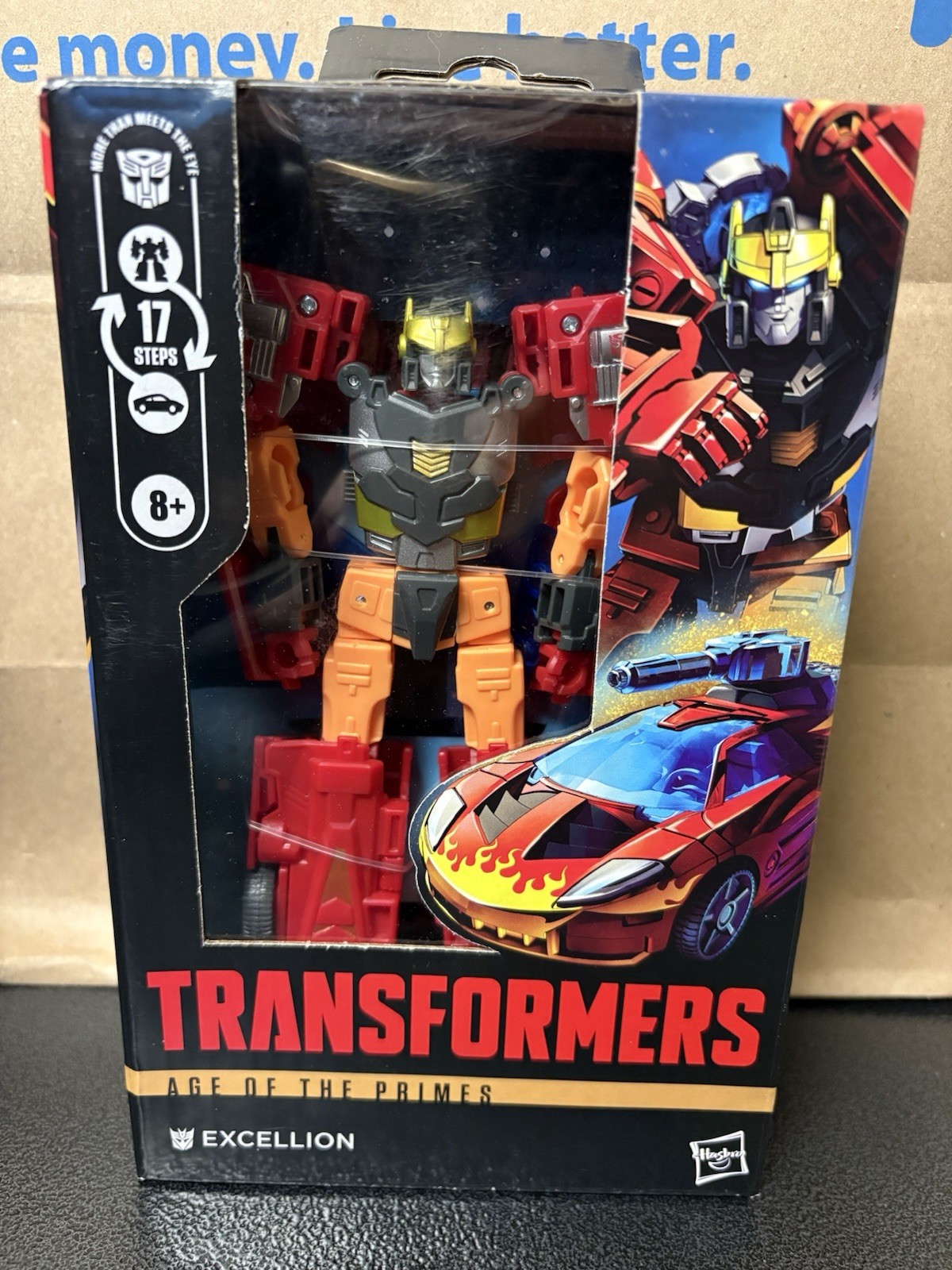 Transformers Age of the Primes Cybertron Excellion Deluxe Action Figure New