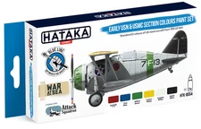 Hataka BS54 Early USN & USMC Section Colours paint set