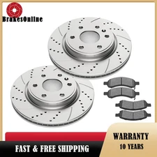 Front Brake Rotors Pads fit for GMC Acadia Limited 2017 Buick Enclave 2008-2017