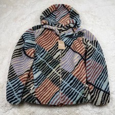 Patagonia NWT Women's Lunar Dusk Fleece Hoodie Zip Up Jacket Rainfall Quilt XS