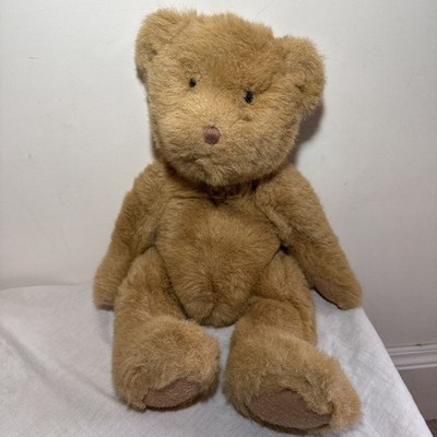 Russ Berrie Chadsworth Teddybär 15 Zoll mit Bohnenfüllung weiches Plüschtier