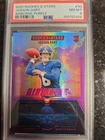 2025 Panini Rookies & Stars - Airborne Jaxson Dart #30 Purple /35 (RC)