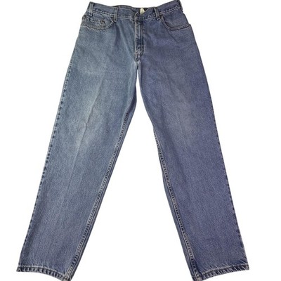 Vintage Levis 560 Jeans Mens 38x32 Blue Light Wash Loose Fit Tapered Leg 90s
